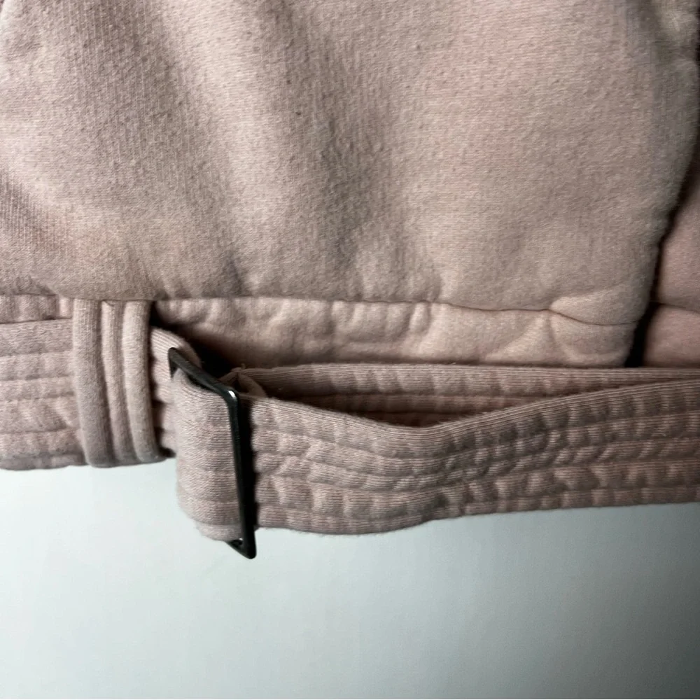 Aritzia Community - Women's Organic Cotton Crop Jacket Pink -‎ Sz. XS